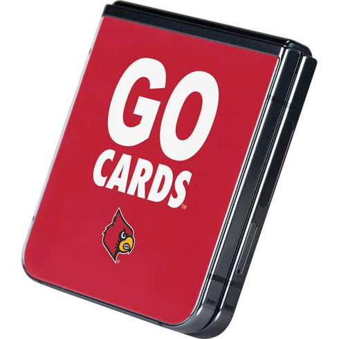 University of Louisville Go Cards Galaxy Z Flip5 5G Skin