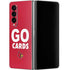 University of Louisville Go Cards Galaxy Z Fold4 5G Skin