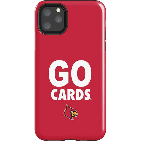 University of Louisville Go Cards iPhone 11 Pro Max Impact Case