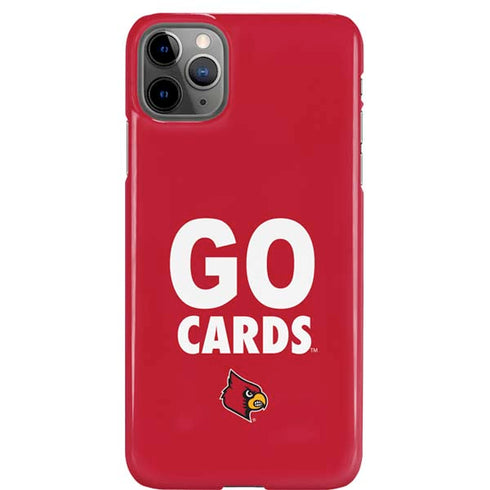 University of Louisville Go Cards iPhone 11 Pro Max Lite Case