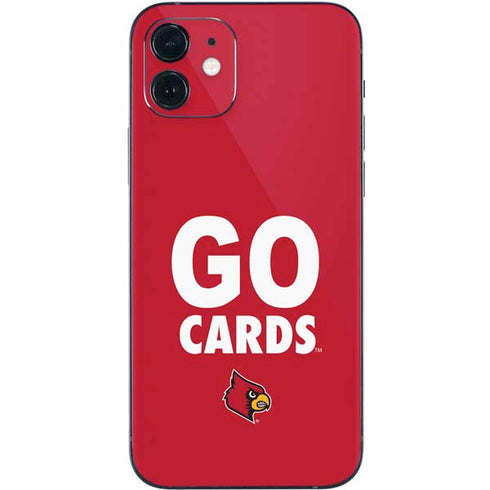 University of Louisville Go Cards iPhone 12 Mini Skin