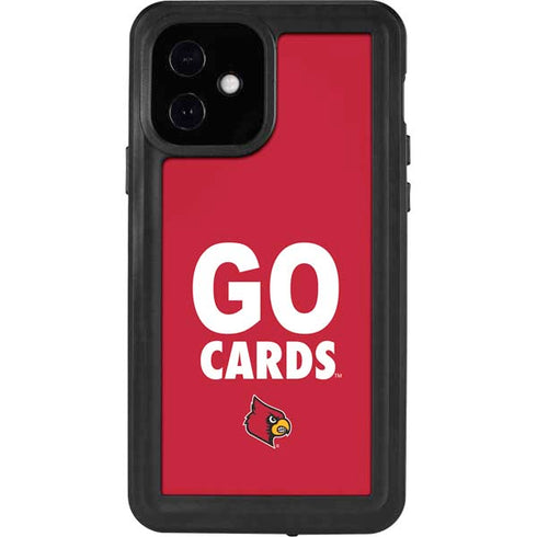 University of Louisville Go Cards iPhone 12 Waterproof Case