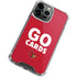 University of Louisville Go Cards iPhone 13 Pro Clear Case