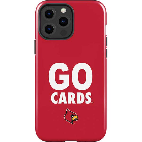 University of Louisville Go Cards iPhone 13 Pro Max Impact Case