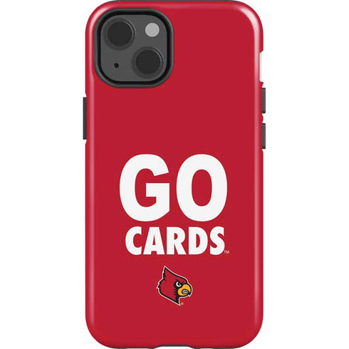 University of Louisville Go Cards iPhone 15 Impact Case