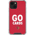 University of Louisville Go Cards iPhone 14 Plus Clear Case