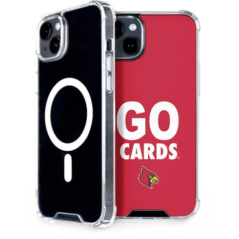 University of Louisville Go Cards iPhone 15 Plus MagSafe Case