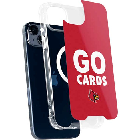 University of Louisville Go Cards iPhone 15 Plus MagSafe Case