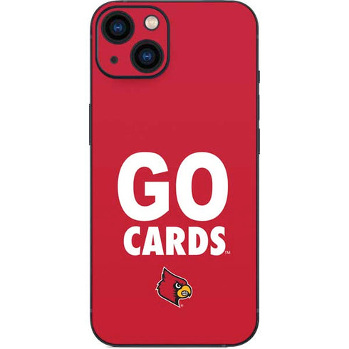 University of Louisville Go Cards iPhone 14 Plus Skin