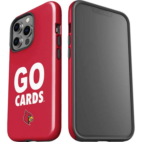 University of Louisville Go Cards iPhone 15 Pro Impact Case