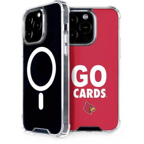 University of Louisville Go Cards iPhone 15 Pro MagSafe Case