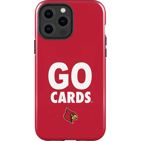 University of Louisville Go Cards iPhone 14 Pro Max Impact Case