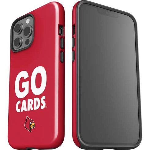 University of Louisville Go Cards iPhone 15 Pro Max Impact Case
