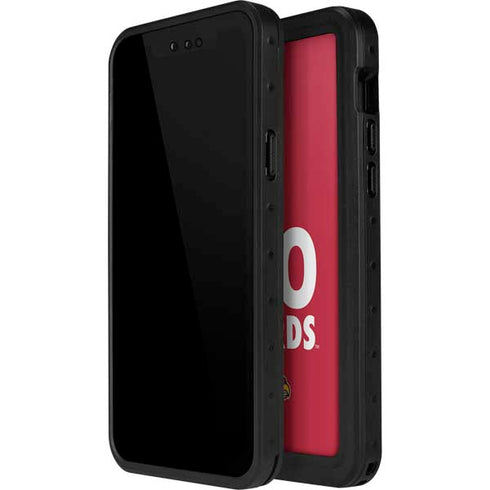 University of Louisville Go Cards iPhone 14 Pro Max Waterproof Case