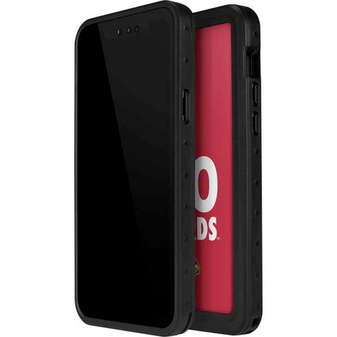 University of Louisville Go Cards iPhone 14 Pro Waterproof Case