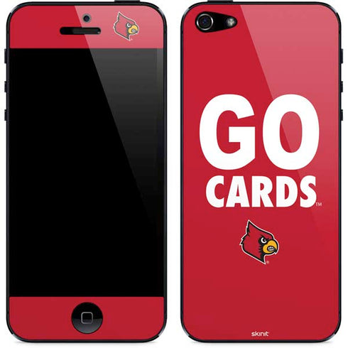 University of Louisville Go Cards iPhone 5/5s/5SE Skin