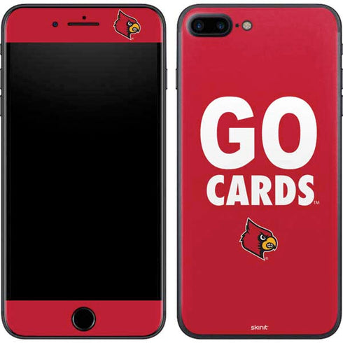 University of Louisville Go Cards iPhone 8 Plus Skin