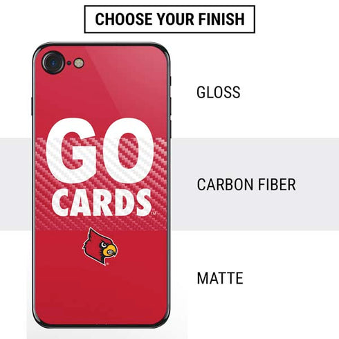 University of Louisville Go Cards iPhone SE (2nd & 3rd Gen) Skin