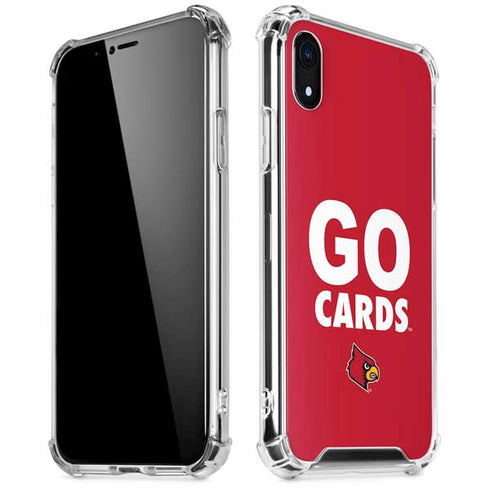 University of Louisville Go Cards iPhone XR Clear Case