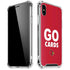University of Louisville Go Cards iPhone XS Max Clear Case
