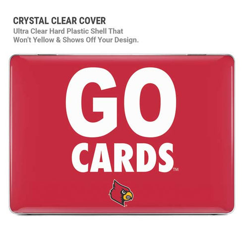 University of Louisville Go Cards MacBook Air 15in (2023-2025) Case plus Skin