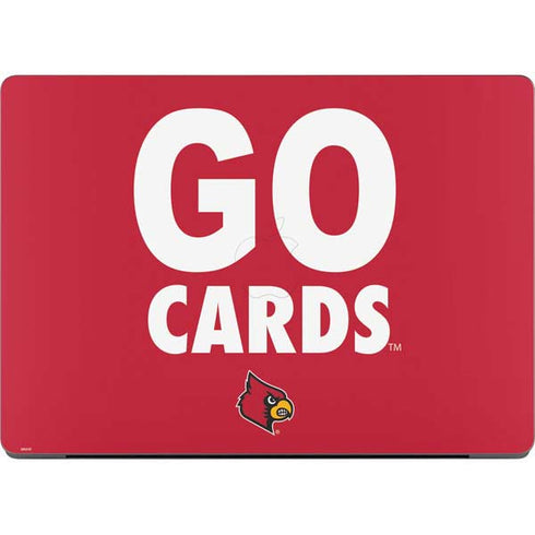 University of Louisville Go Cards MacBook Pro 14in (2021-24) Skin