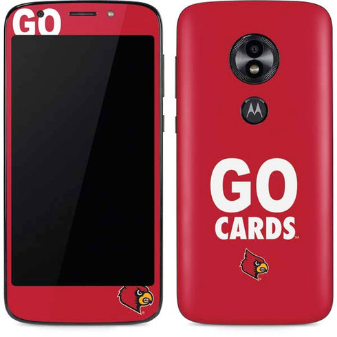 University of Louisville Go Cards Moto E5 Play Skin