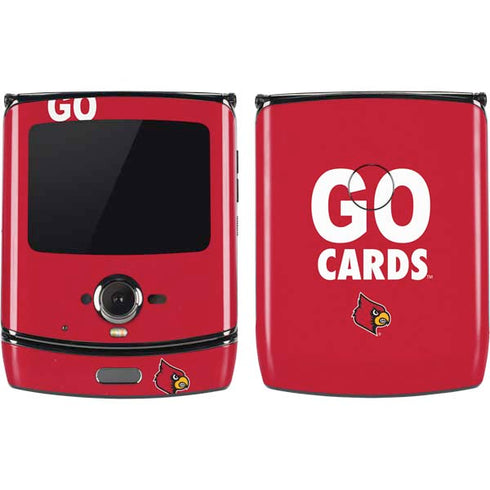 University of Louisville Go Cards Motorola RAZR Skin