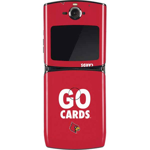 University of Louisville Go Cards Motorola RAZR Skin