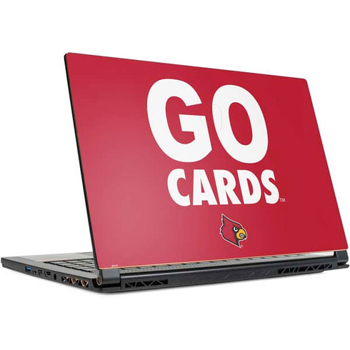 University of Louisville Go Cards MSI GS65 Stealth Laptop Skin