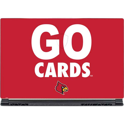 University of Louisville Go Cards MSI GS65 Stealth Laptop Skin