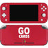 University of Louisville Go Cards Nintendo Switch Lite Skin