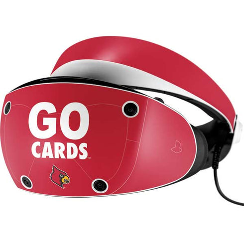 University of Louisville Go Cards PlayStation VR2 Skin