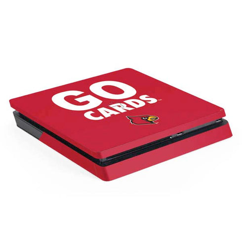 University of Louisville Go Cards PS4 Slim Skin