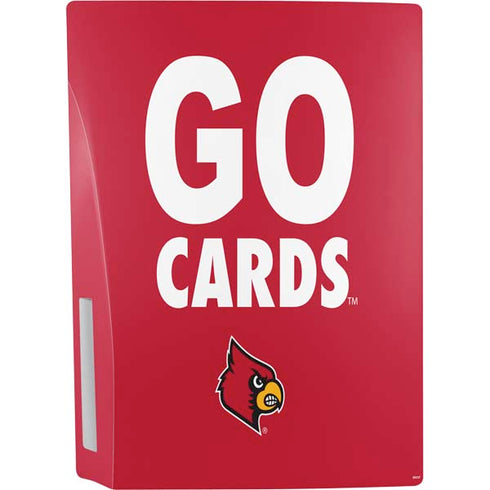 University of Louisville Go Cards PS5 Console Skin