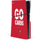 University of Louisville Go Cards PS5 Slim Disk Console Skin