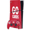 University of Louisville Go Cards PS5 Slim Digital Edition Bundle Skin