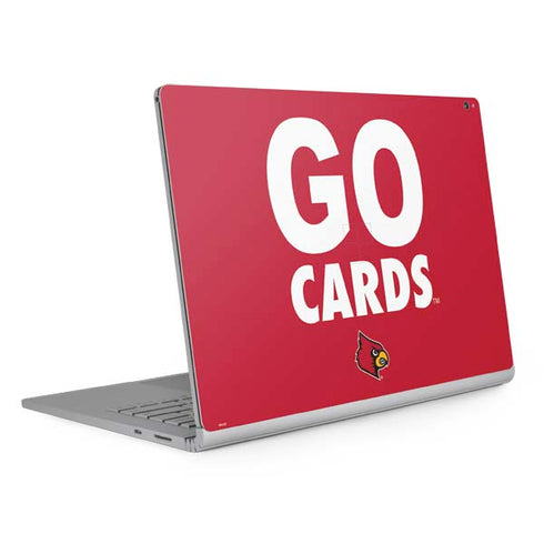 University of Louisville Go Cards Surface Book 2 15in Skin