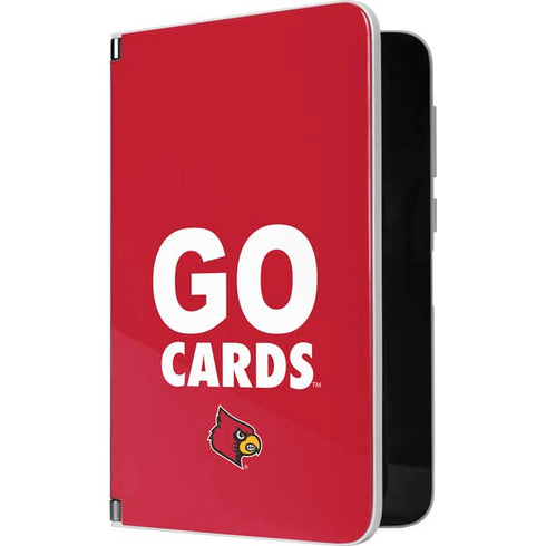 University of Louisville Go Cards Surface Duo Skin
