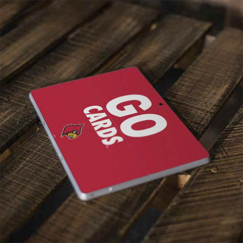 University of Louisville Go Cards Surface Go Skin