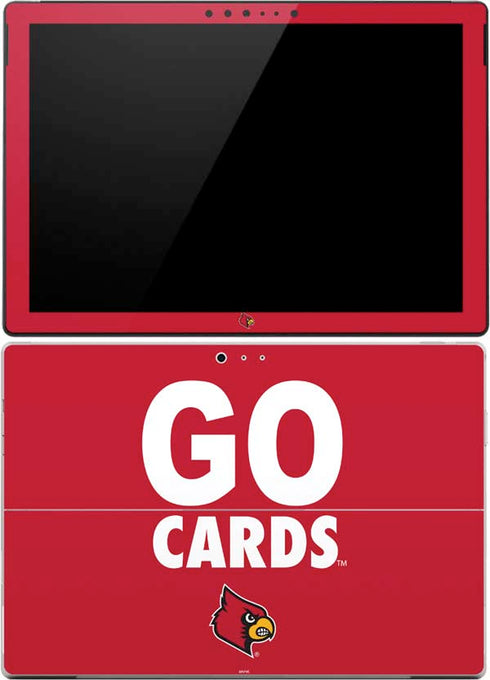 University of Louisville Go Cards Surface Pro (2017) Skin