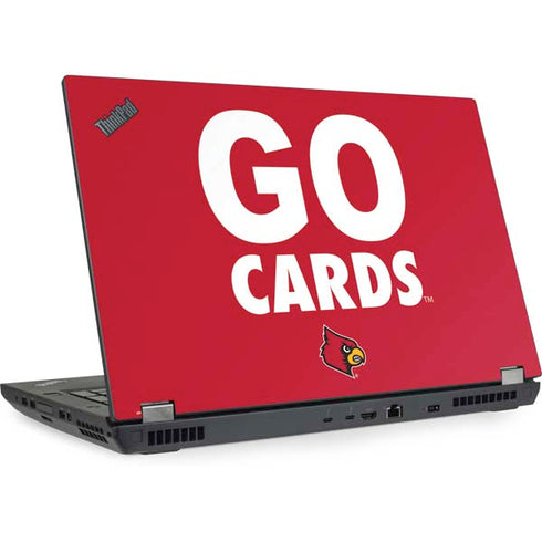 University of Louisville Go Cards Lenovo ThinkPad Skin