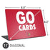 University of Louisville Go Cards Universal Laptop 11in (8.8 x 6.2in) Skin