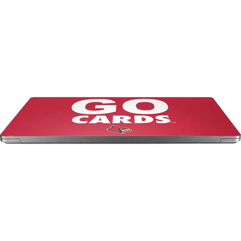 University of Louisville Go Cards Universal Laptop 12in (9.8 x 6.8in) Skin