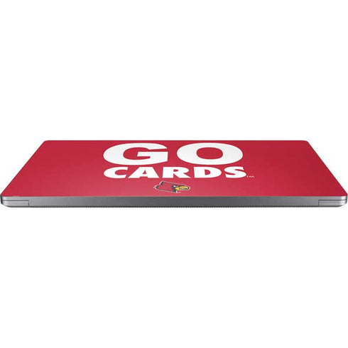 University of Louisville Go Cards Universal Laptop 16.6in (13.4 x 9.7in) Skin