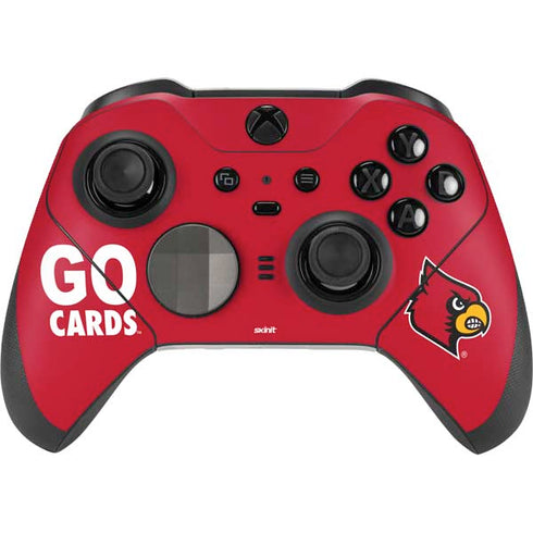 University of Louisville Go Cards Xbox Elite Wireless Controller Series 2 Skin