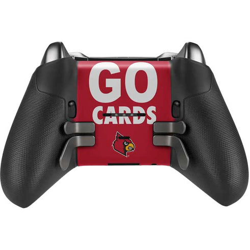 University of Louisville Go Cards Xbox Elite Wireless Controller Series 2 Skin