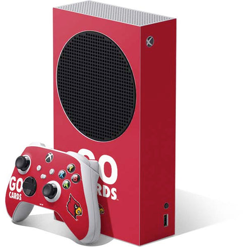 University of Louisville Go Cards Xbox Series S Bundle Skin