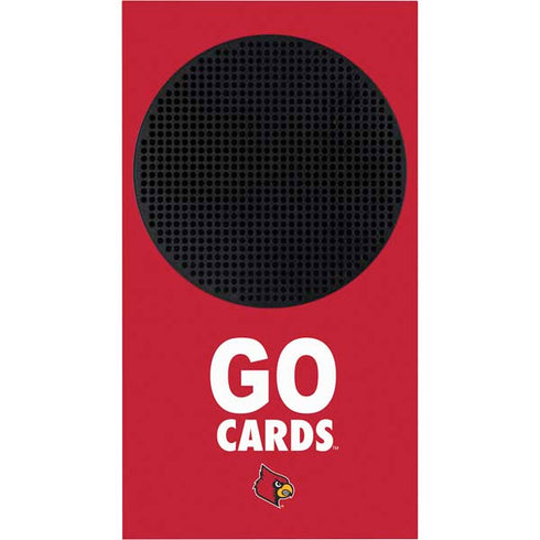 University of Louisville Go Cards Xbox Series S Bundle Skin