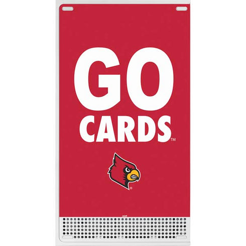 University of Louisville Go Cards Xbox Series S Bundle Skin